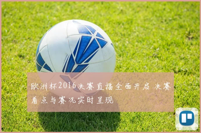 欧洲杯2016决赛直播全面开启 决赛看点与赛况实时呈现